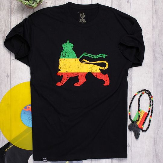 Tričko Lion of Judah rasta