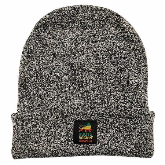 Zimná čiapka beanie Roots Rockin' Raspect | sivý melanž