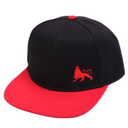 Snapback šiltovka small Lion | Black & Red