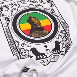 Tshirt Jah son of Africa / Rasta Got Soul | biały