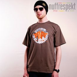 Tshirt - Nuff College 0713 - brown